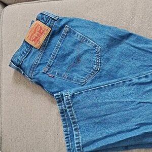 505 Levi's Men's Straight Blue Jeans, 34x32 Levi's Jeans 100% Cotton